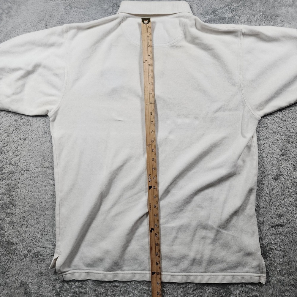 VINTAGE Detroit Tigers Polo Shirt Mens Large MLB Baseball Puma Comerica Park Y2K - Picture 9 of 11